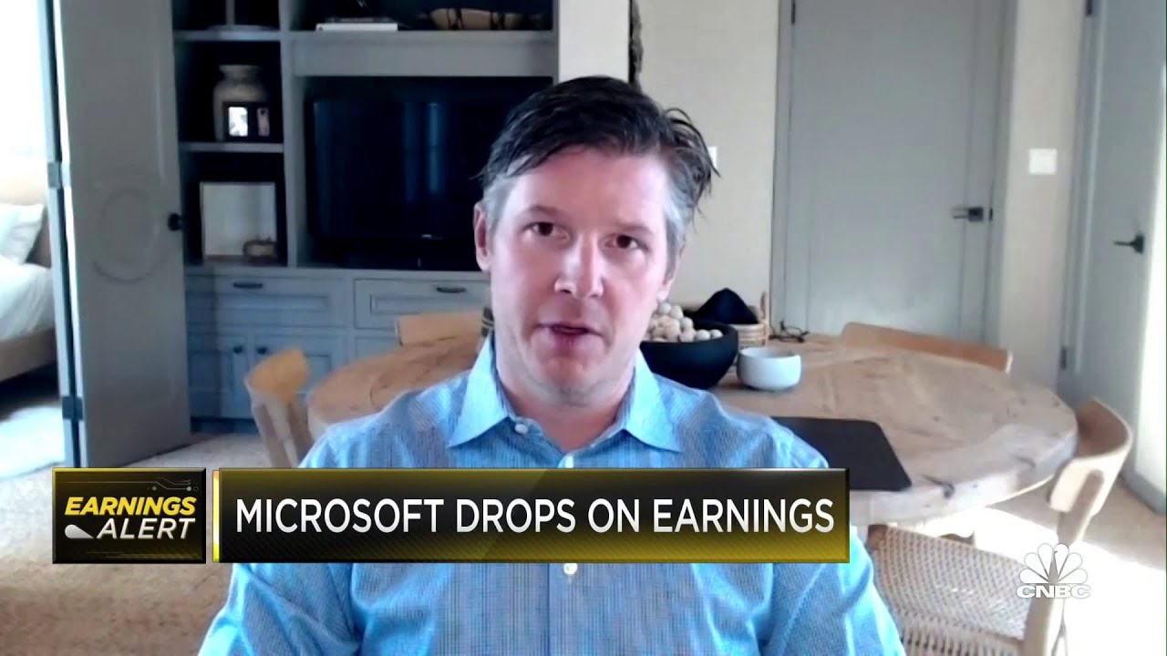 This Microsoft beat was not what the buy side wanted: Jefferies' Brent Thill