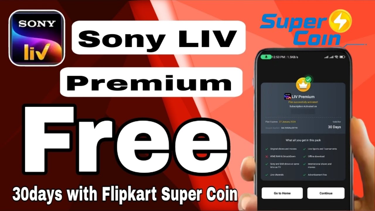 Sony LIV Premium Free How To Get Sony LIV Subscription Using Flipkart sony-liv-premium-free-how-to-get-sony-liv-subscription-using-flipkart