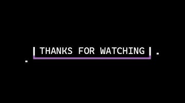 Thanks for watching outro | best new intro | No copyright Video | #No_copyright_library