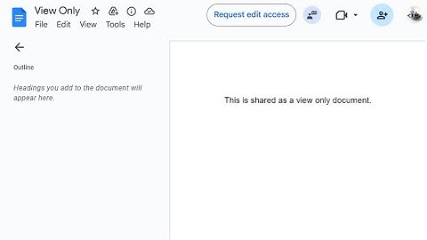 How to Edit a View Only Google Doc