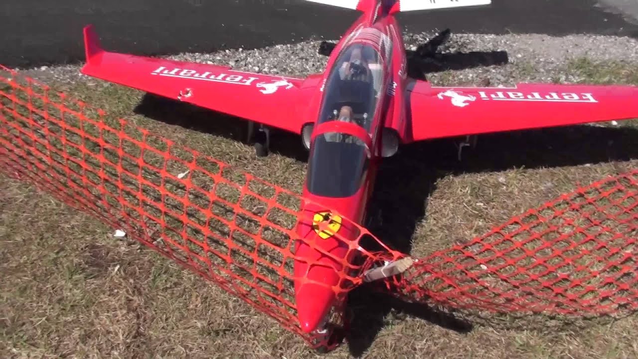 BIG turbine RC jet CRASHES into cameraman....ME! YouTube