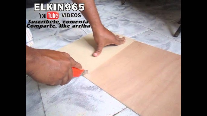 Cortando madera con cutter (NO PASA NADA) - YouTube
