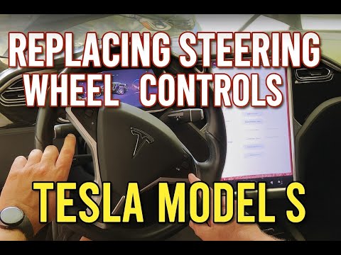 How to Replace Steering Wheel Controls (Volume &amp; Voice) on a Tesla Model S | DIY Repair Tutorial