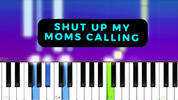 Hotel Ugly - Shut up My Moms Calling (Piano Tutorial)