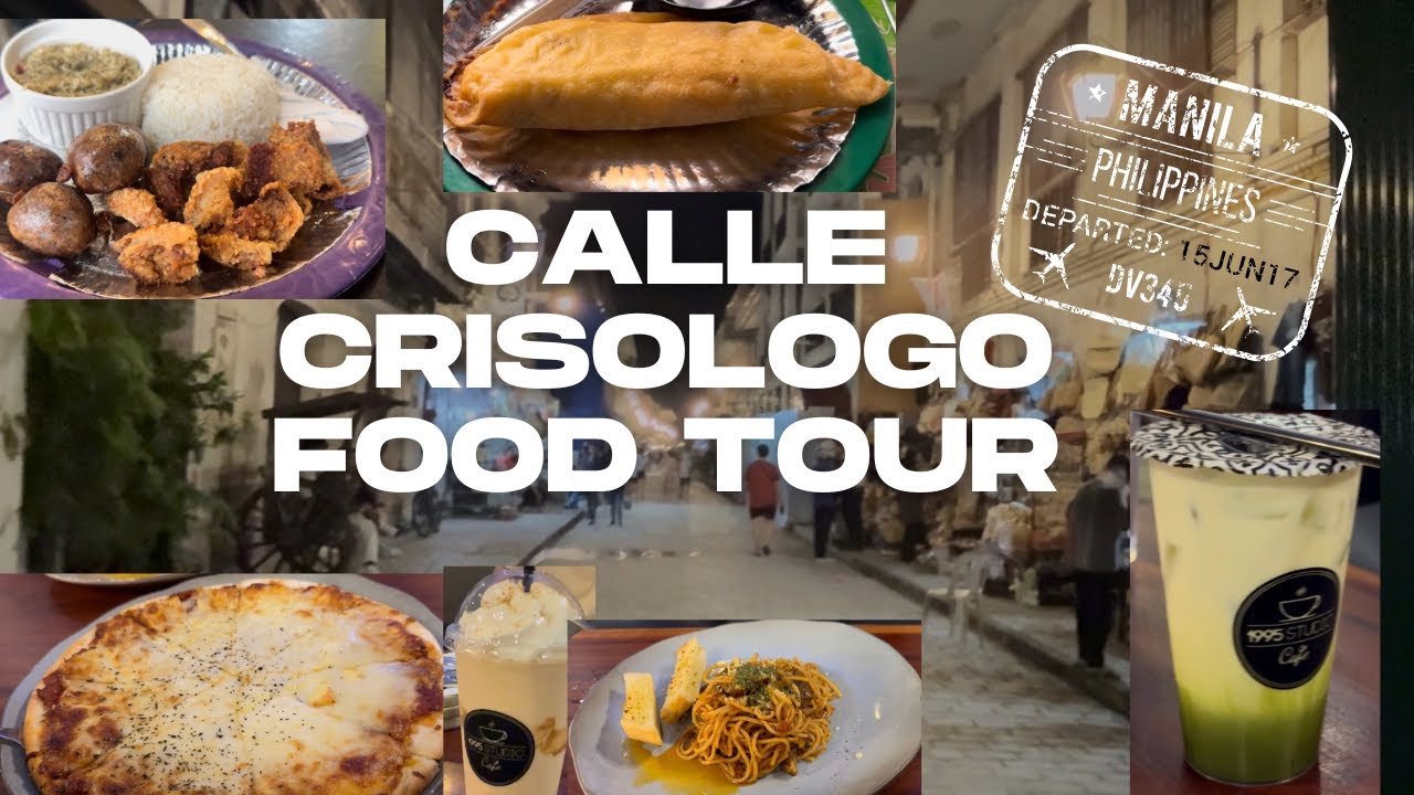Vigan City Calle Crisologo Food Tour - Ilocos Sur