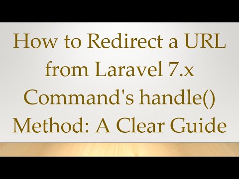 How to Redirect