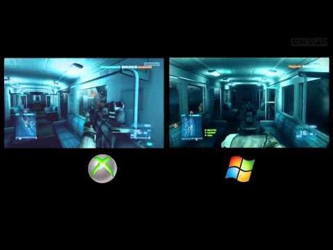 Battlefield 3 beta comparision PC, Xbox 360 and PS3