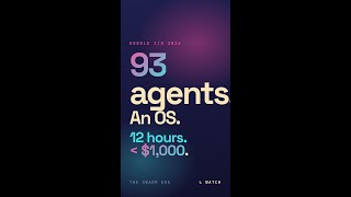 Google had 93 AI agents build an OS that runs Doom in 12h