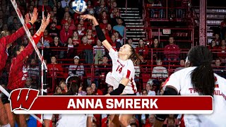 Famous Career Highlights: MB/ Opp Anna Smrek | Signed With Vero Volleyball | Wisconsin Volleyball Wealth