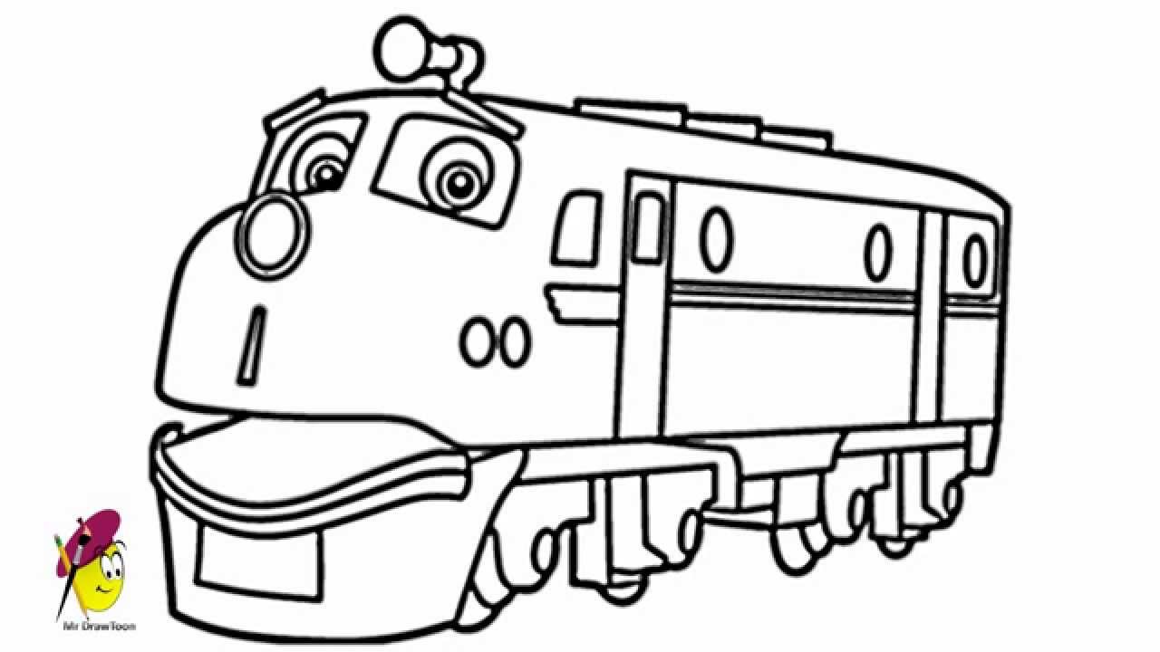 Chuggington Drawing for Kinds how to draw Chuggington