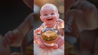 cute jelly baby eating Asmar editing video#ai #fyp #eatingbaby #viralvideo