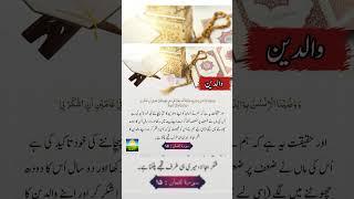 Surah Al-Luqman Ayat About Waldain, 15 (31:15) #quran #quotes #islam