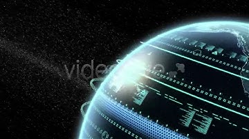 Digital Earth Globe | Motion Graphics - Videohive template