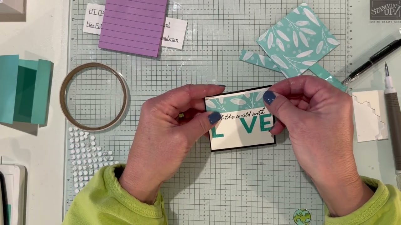 Notepad Holders with Pens for the Stampin’ Up OnStage Swaps