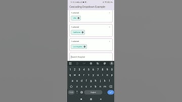 Flutter Package for Cascading Dropdowns with Multi-Select and Search