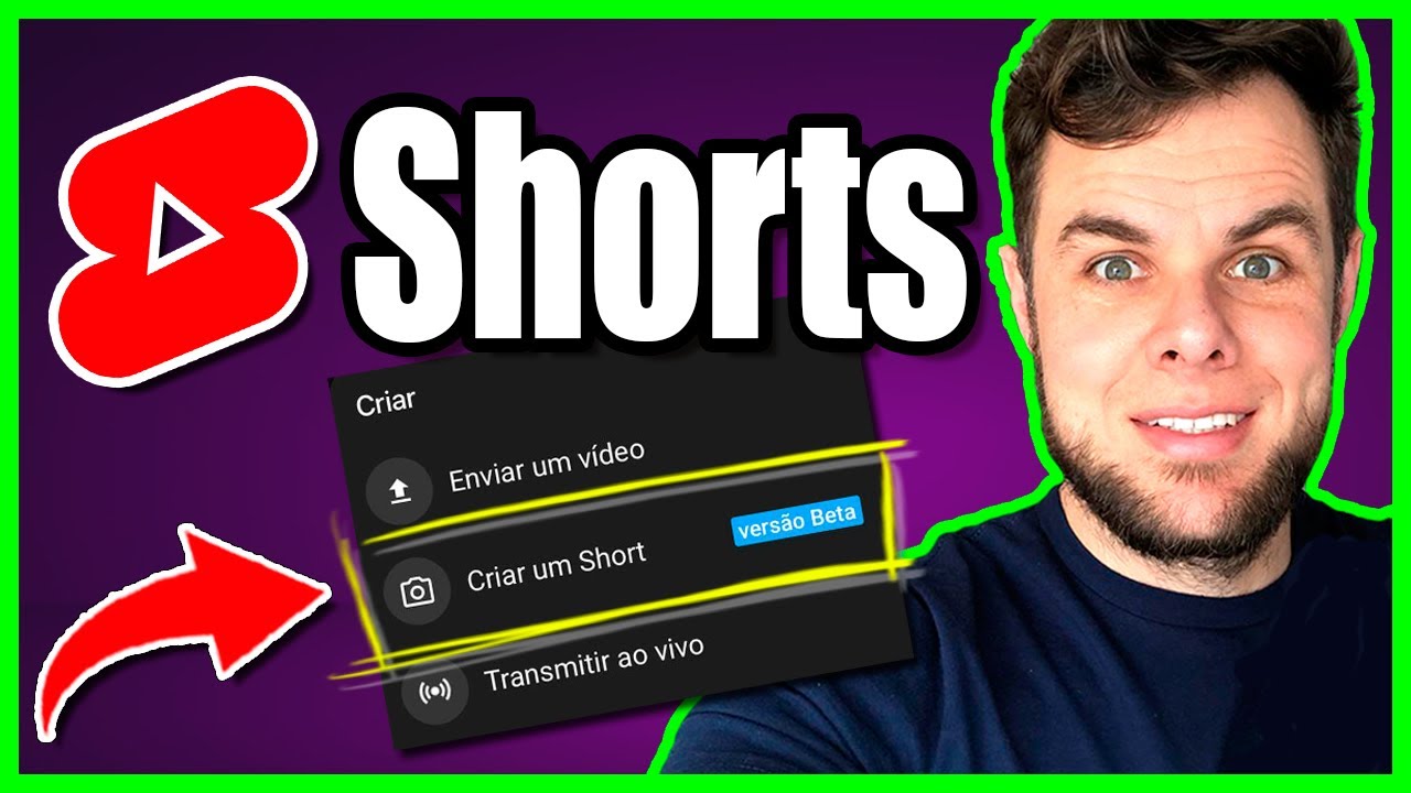 Como CRIAR e PUBLICAR VÍDEOS #shorts no YouTube pelo celular - YouTube