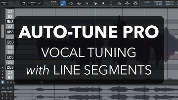 Vocal Tuning with Line Segments // Auto-Tune Pro