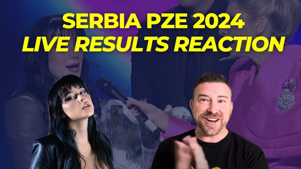 Eurovision Serbia Pesma za Evroviziju live results reaction - Teya Dora ...