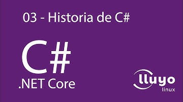 Aprende C# con .NET Core en español - 03 Historia de C#