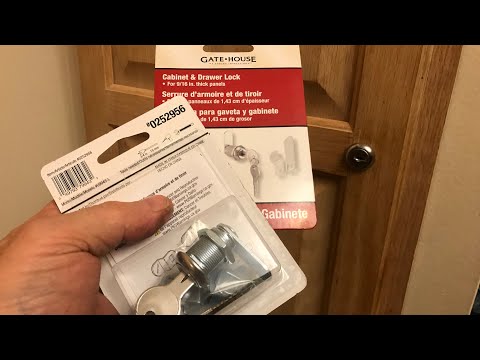 how to cabinet lock help swap desk Rekeytraining pro tip lock