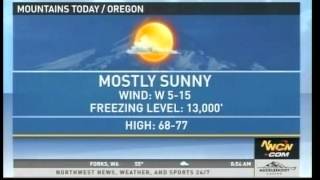 NWCN Northwest News First Edition with new graphics (2014)
