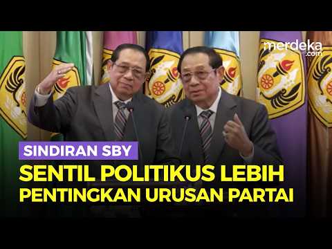 SBY Sindir Politikus Lebih Utamakan Partai Dibanding Kepentingan Negara: Politik itu Kejam