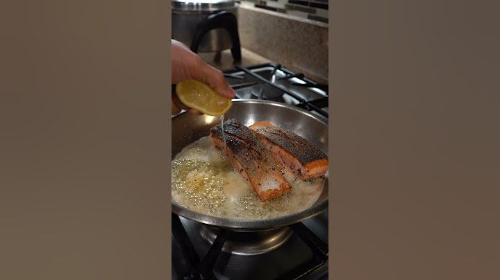 Garlic Buttered Salmon #seafood #fish #salmon #cooking #recipe #garlic #butter #mealprep