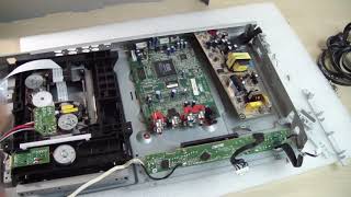 philips dvd player DVP642 17 disassembly 2