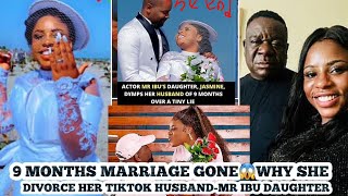 MR Ibu Daughter Jasmine End Her marriage TO her Tiktok Husband🥱😱see REASONS for her divorce