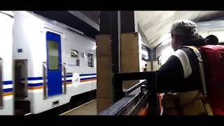 Stasiun Kereta Api Malang - Suasana Malam di Stasiun Malang