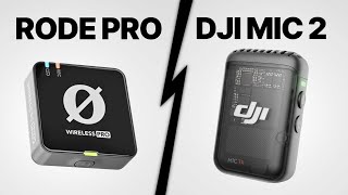 DJI Mic 2 vs Rode Pro  Best Wireless Microphone 2024 (Ultimate Comparison)