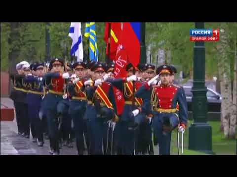Торжественный марш 154 отдельного комендантского Преображенского полка