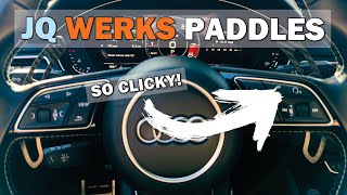 JQ Werks Madtrace | Audi B9 S4 Paddle Shifter Installation screenshot 3