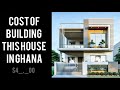 Cost of Building this 3 Bedroom House in Ghana