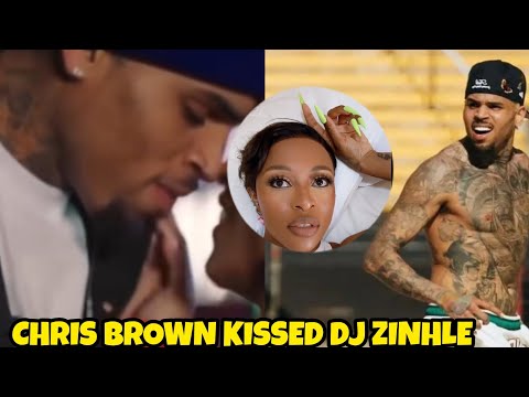Chris Brown kissed Dj Zinhle at Tempo club | Day 2 Chris Brown with Davido - YouTube