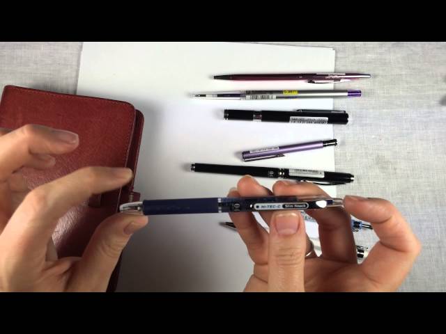 Mini Pens for Use in Agendas 