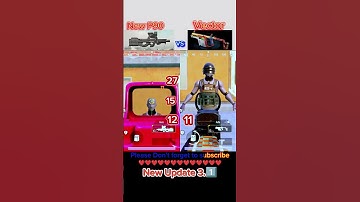 P90 vs Vector gun damage 🥶 #shorts #trending #viral #pubgmobile #pubg #bgmi
