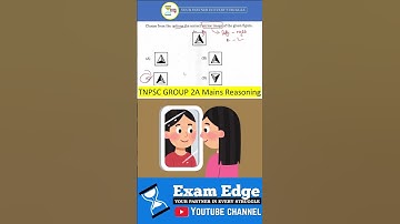 TNPSC Group 2A Mains Reasoning PYQ.10 #ssc #tnpsc #reasoning #rrbntpc #rrbje