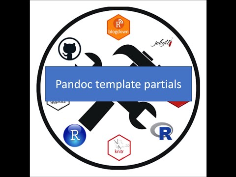 Pandoc LaTeX template partials: Video 6 lua filter to add metadata variables