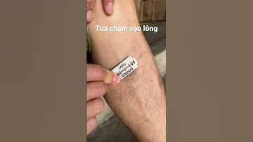 Tua chậm cạo lông chân