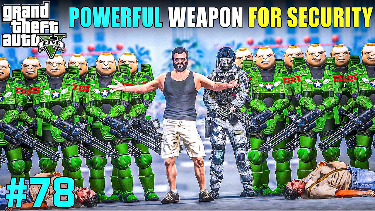 MICHAEL DEAL WITH MOST POWERFUL MAFIA WITH SECURITY !! GTA 5 GAMEPLAY