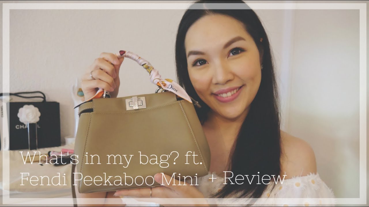 fendi peekaboo mini beige