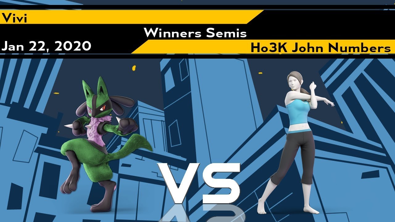 [Smash Ultimate] Xeno197 (W.Semis) - Vivi vs Ho3K John Numbers