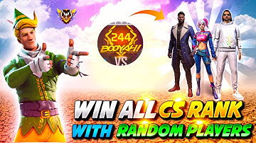 How to Win Cs rank with random players | Cs rank tips and tricks | Best character skill for cs rank