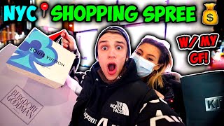 NYC SHOPPING SPREE WITH MY GIRLFRIEND! (Louis Vuitton, Kith, Stone Island + MORE) *$2500*