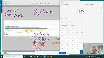 Unit 7 Lesson 2 Volume of Cubes and Prisms