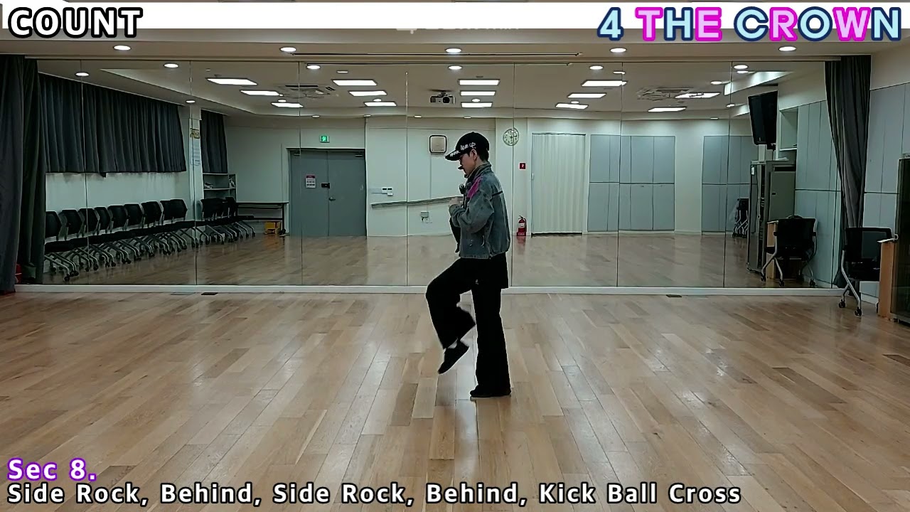 4 THE CROWN LINE DANCE(IMPROVER)COUNT/TEACH/TUTORIAL