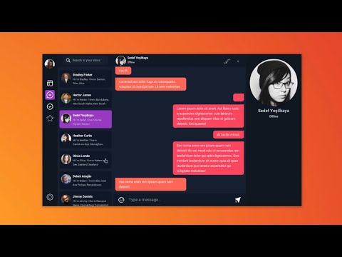 Create a modern Chat GUI app in Godot | Tutorial