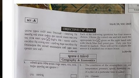 class 9th sa2 history,geography real question answer key set A 100%real