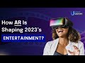 Top uses of ar in media  entertainment industry 2024 augmentedreality mediaandentertainment ar